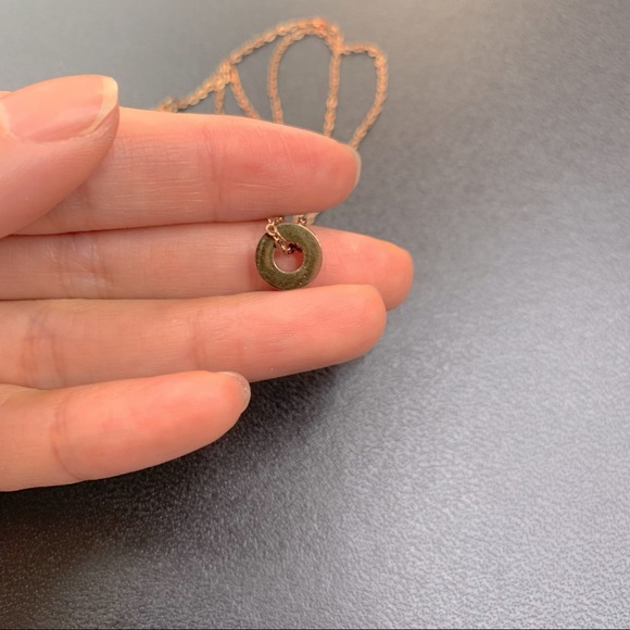 Purple Gem / Rose Gold Necklace - Picture 4 of 5